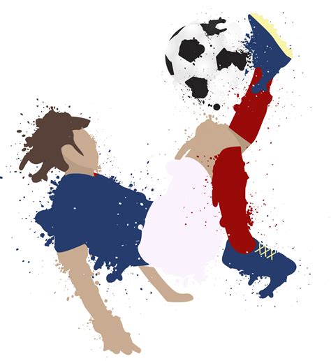 Cartoon Football Soccer Player Man In Action 10135636 Png