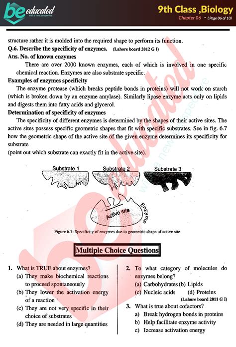 Chapter 1 Biology 9th Class Notes Matric Part 1 Notes Riset