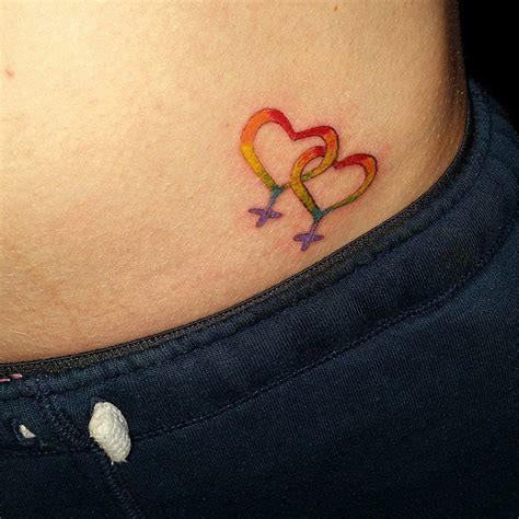 Lovers 38 Gorgeous Gay Pride Tattoos Popsugar Love And Sex