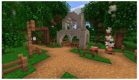 Entrance to my underground base, hidden amongst the forrest : Minecraft