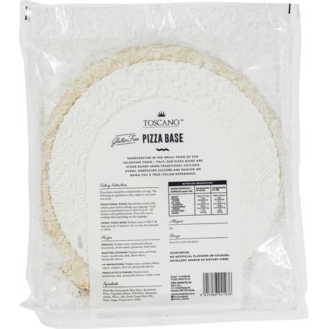 Toscano Gluten Free Pizza Base G Woolworths