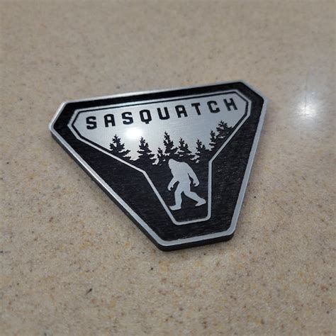 Ford Bronco Badlands Sasquatch Emblem Badge 32608 Etsy