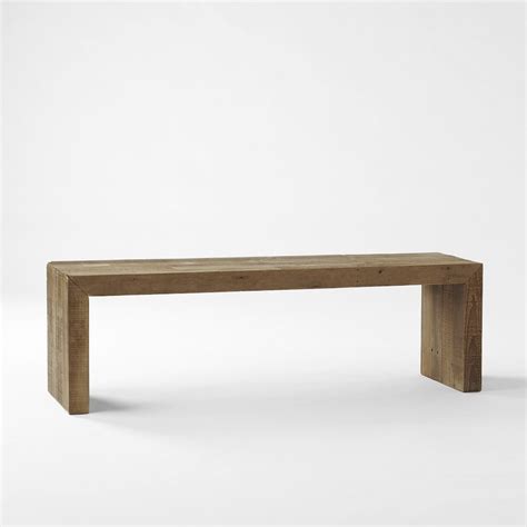 Every order plants a tree. Emmerson™ Reclaimed Wood Dining Bench | west elm UK