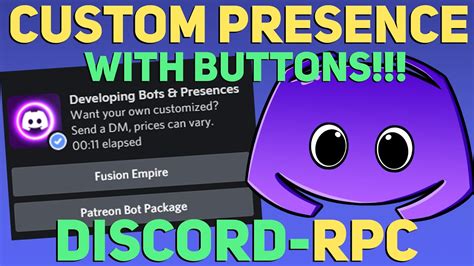New How To Make A Custom Discord Rich Presence Status Discord Rpc