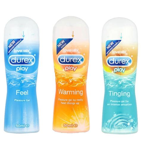 Durex Play Gel Lubricants Intimate Sex Oil Massage Joy Tingle Feel