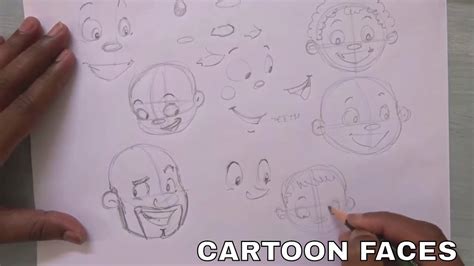 How To Draw Easy Cartoon Faces Step By Step For Beginners Tip And