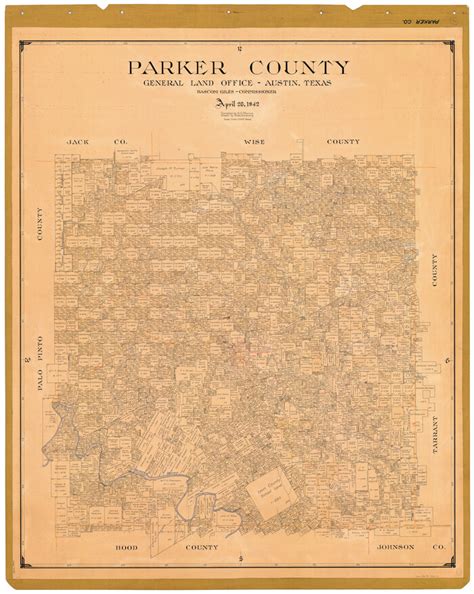 Parker County 73258 Parker County General Map Collection 73258