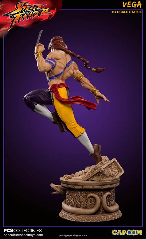 Street Fighter Vega Statue 59cm Pcs Gam Store
