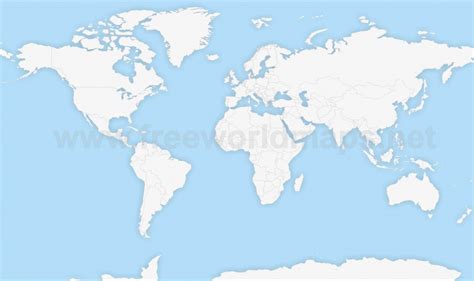 World Political Map Outline Printable Printable Maps