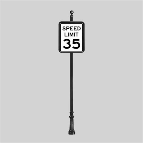 Custom Street Signs For Sale 11 24x30 Speed Limit Sign