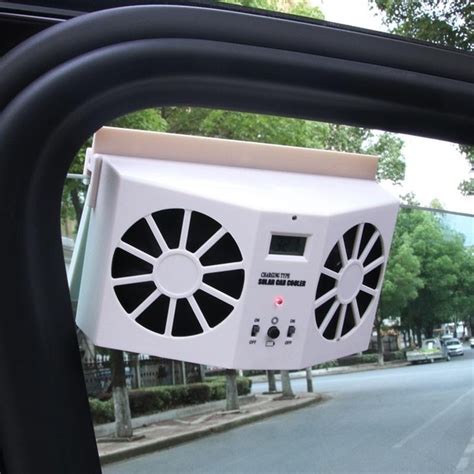 Air Conditioner For Car Window Amazon Com Meshin Solar Powered Car