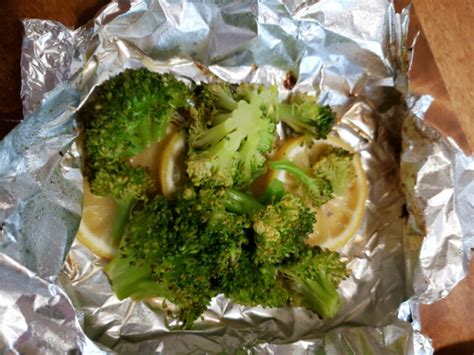 Easy Grilled Broccoli Foil Packets With Lemon Julias Simply Southern
