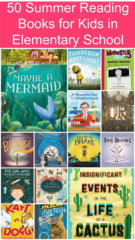 50 Summer Reading Books For Kids In Elementary School Pretty Opinionated