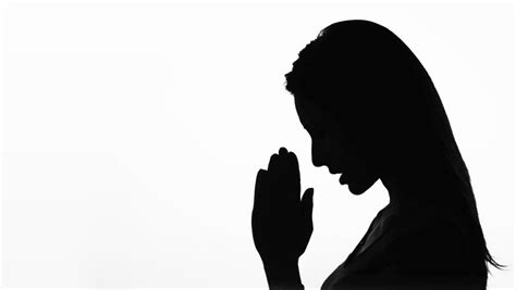 Little Girl Praying Silhouette At Getdrawings Free Download