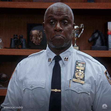 Not Bad Andre Braugher  By Brooklyn Nine Nine Find And Share On Giphy