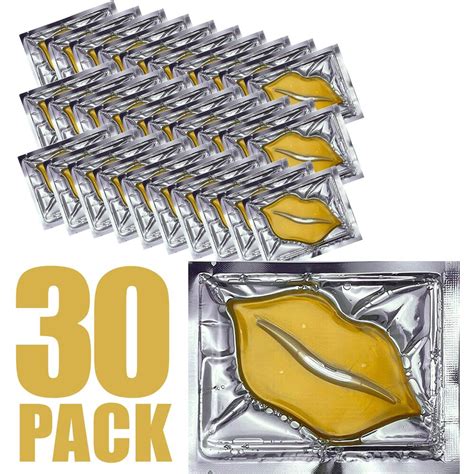 Gold Crystal Collagen Age Defying Lip Masks Concentrated Lip Mask Tr Pure Spa Direct