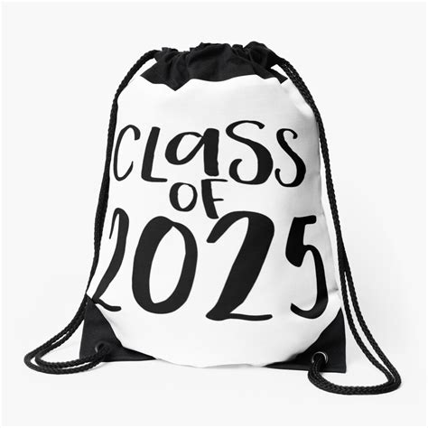 Class Of 2025 Drawstring Bag For Sale By Randomolive Redbubble