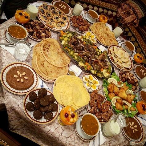 صور فطور رمضان أجمل موائد وأكلات في شهر رمضان