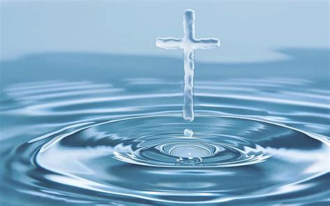 Jesus Christ God Holy Spirit Gospel Bible Cross Water
