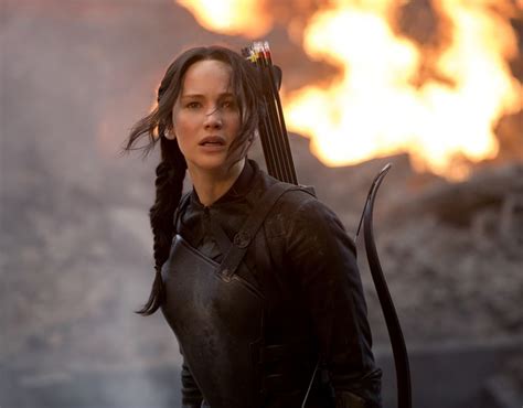 Katniss Everdeen Played By Jennifer Lawrence In The Hunger Games