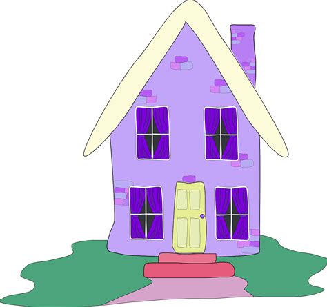 Home Exterior Purple Dwelling Png Picpng