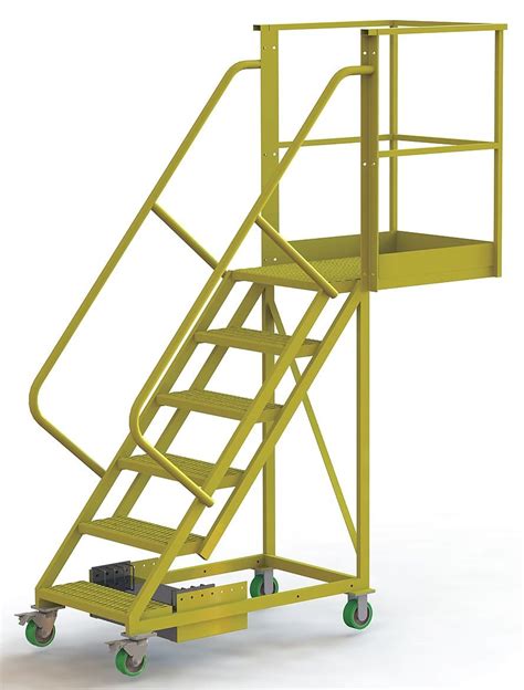 Tri Arc Ucu500630246 Unsupported 6 Step Cantilever Rolling Ladder