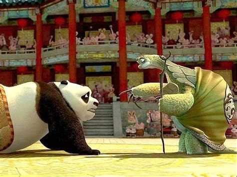 Dragon Warrior Ceremony Kung Fu Panda Good Animated Movies Master