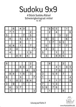 Zoomalia.com, l'animalerie en ligne au meilleur prix. Sudoku Vorlagen "mittel" zum Ausdrucken | Raetseldino.de ...