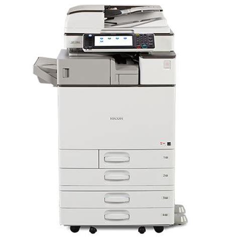 It took a while and a phone call to professional services, but it turns out there is a new password. Ricoh MP C5502 Color Laser Multifunction Office Printer with Finisher