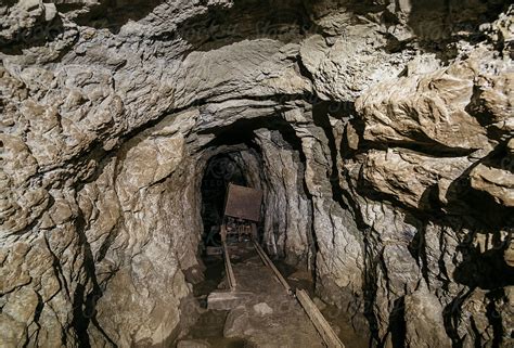 Mine Cart In An Old Abandoned Mine Cave Near Matlock Derbyshire Uk By Stocksy Contributor