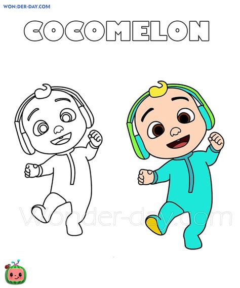 Cocomelon Characters To Print