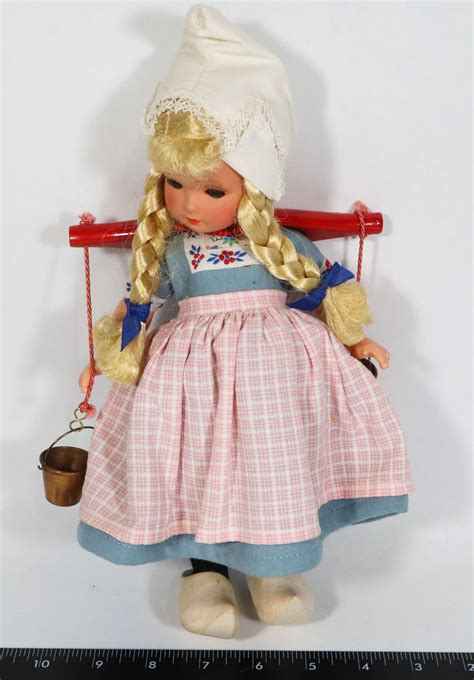 Dovina Rotterdam Holland Antique Dutch Girl Doll