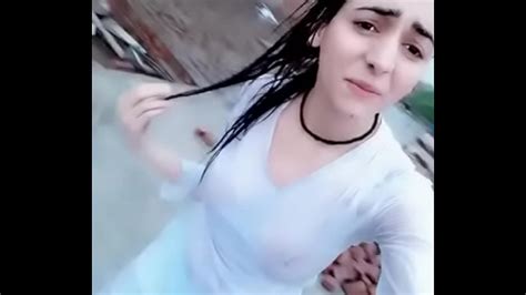 Kashmiri Girl Bathing