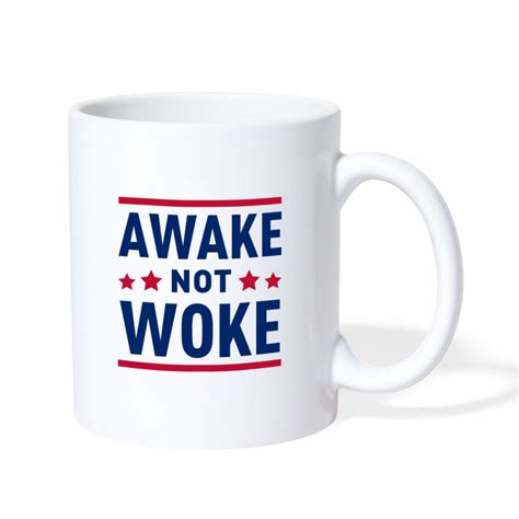 Awake Not Woke Coffeetea Mug Clown World