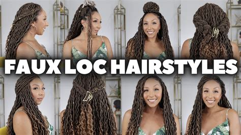Quick And Easy Hairstyles For Locs And Braids Biancareneetoday Youtube