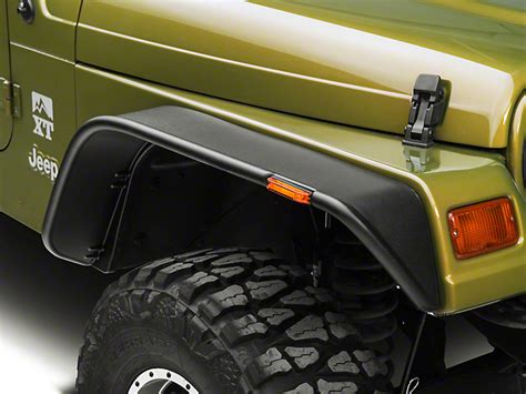 Bushwacker Jeep Wrangler Flat Style Fender Flares 10920 07 97 06