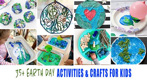 40 Awesome Earth Day Activities And Crafts For Kids Happy Toddler Playtime