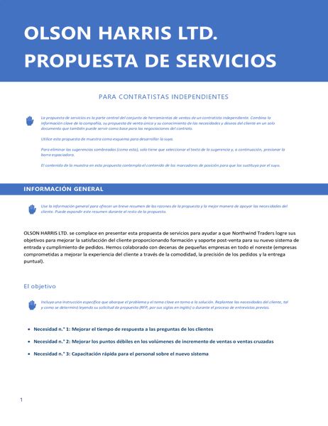 Propuesta De Servicios