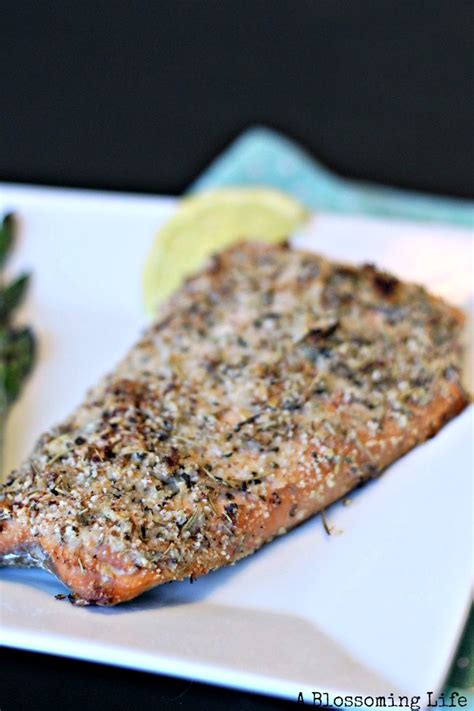 Italian Almond Crusted Salmon {paleo And Whole30 Approved} A Blossoming Life