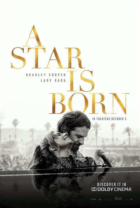 Seasoned musician jackson maine (bradley cooper) discovers—and falls in love with—struggling artist ally (lady gaga). Official Poster for 'A STAR IS BORN (VIDEO) - raycornelius.com