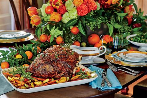 38 incredible vegetarian christmas dinner recipes to put on your menu. Peppercorn-Crusted Standing Rib Roast with Roasted ...
