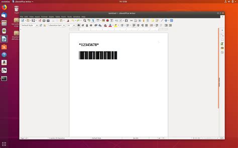 Installing The Barcode Fonts On Ubuntu Linux