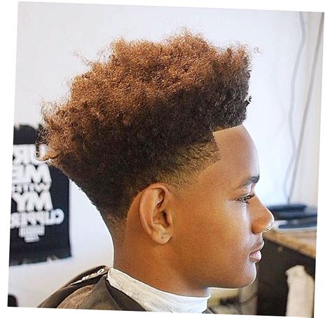 Curly tapered hair style for black men. Black Men Hairstyles 2016 Recommended - Ellecrafts