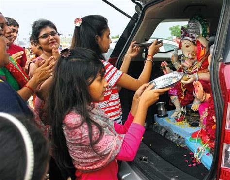 Afterall apko apne saath is ghar me jo lana ha as mrs manik malhotra. Ganeshotsav 2018: Ahmedabad bids goodbye to Ganpati Bappa