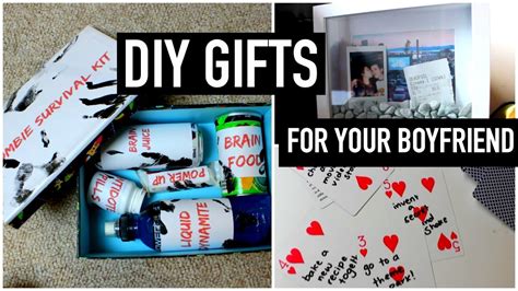 Check out these 10 homemade valentine's day ideas for him, and prepare to get creative and crafty. DIY Gifts for your boyfriend (partner, husband, etc) Last ...