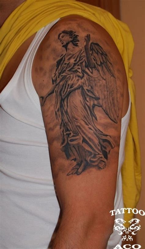 65 Angel Tattoos For Men Shoulder