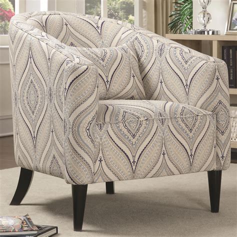 Accent Seating 902405 Grey Ikat B0 