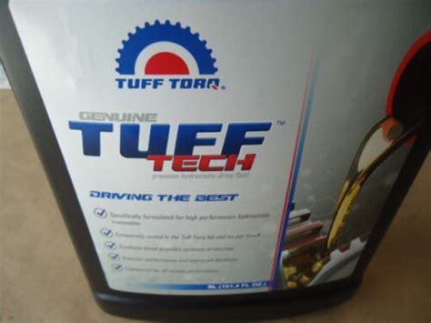 New Genuine Oem Tuff Torq Hydrostatic Transmission Fluid Oil Tuff Tech