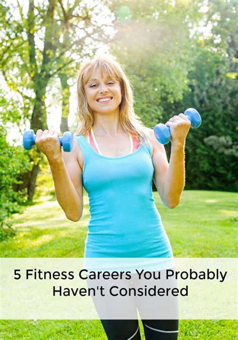 5 Fitness Careers You Probably Havent Considered Conservamom