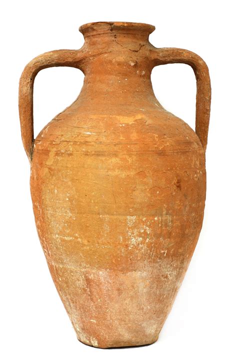 A Roman Terracotta Amphora Ancient Pottery Terracotta Pottery Pots